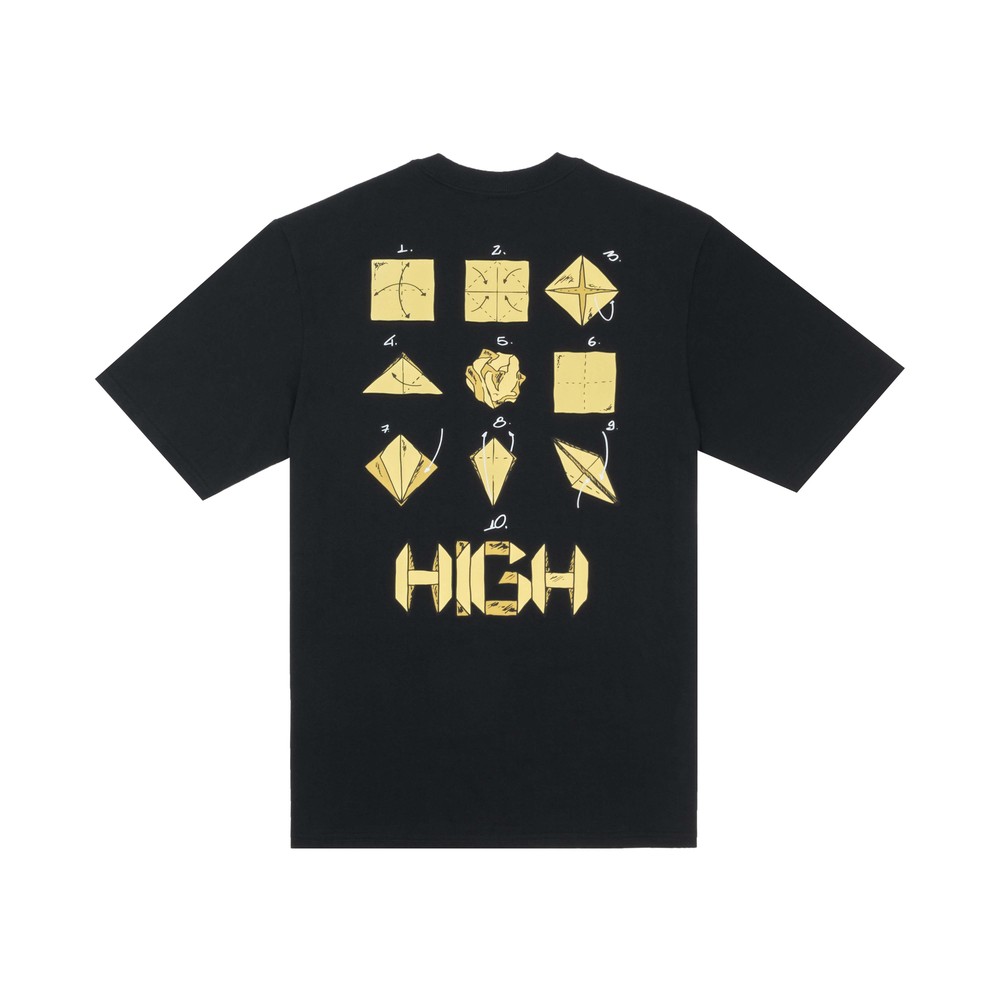 Camiseta High Origami Preta