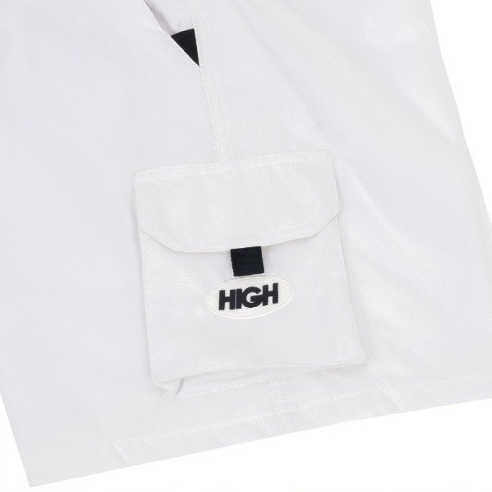 Shorts High Cargo Oval Ripstop Branco