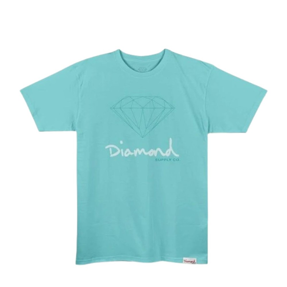 Camiseta Diamond OG Sign Blue Diamond EX