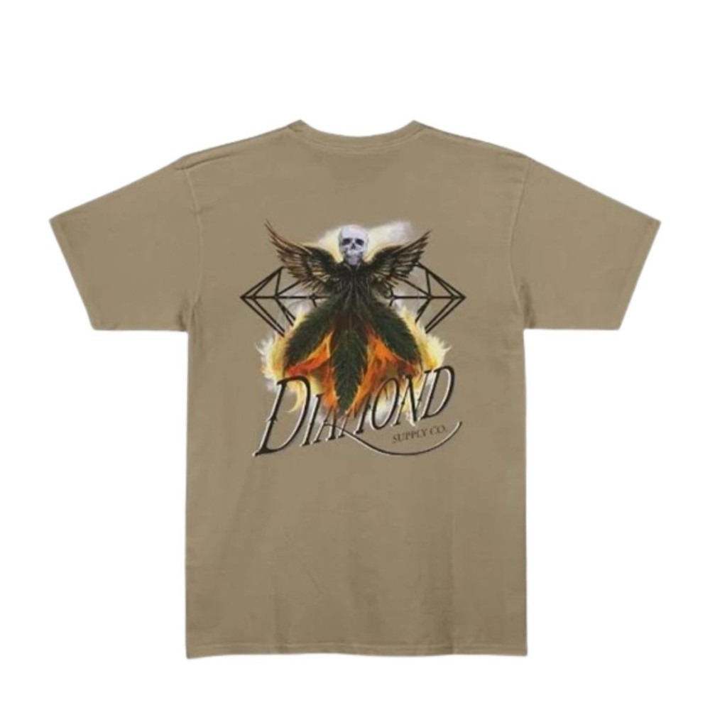Camiseta Diamond Death Angel Bege 