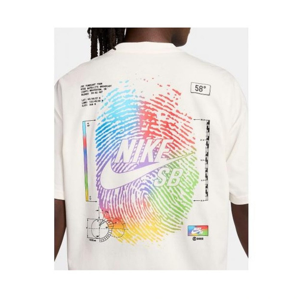 Camiseta Nike SB OC Thumbprint Branca