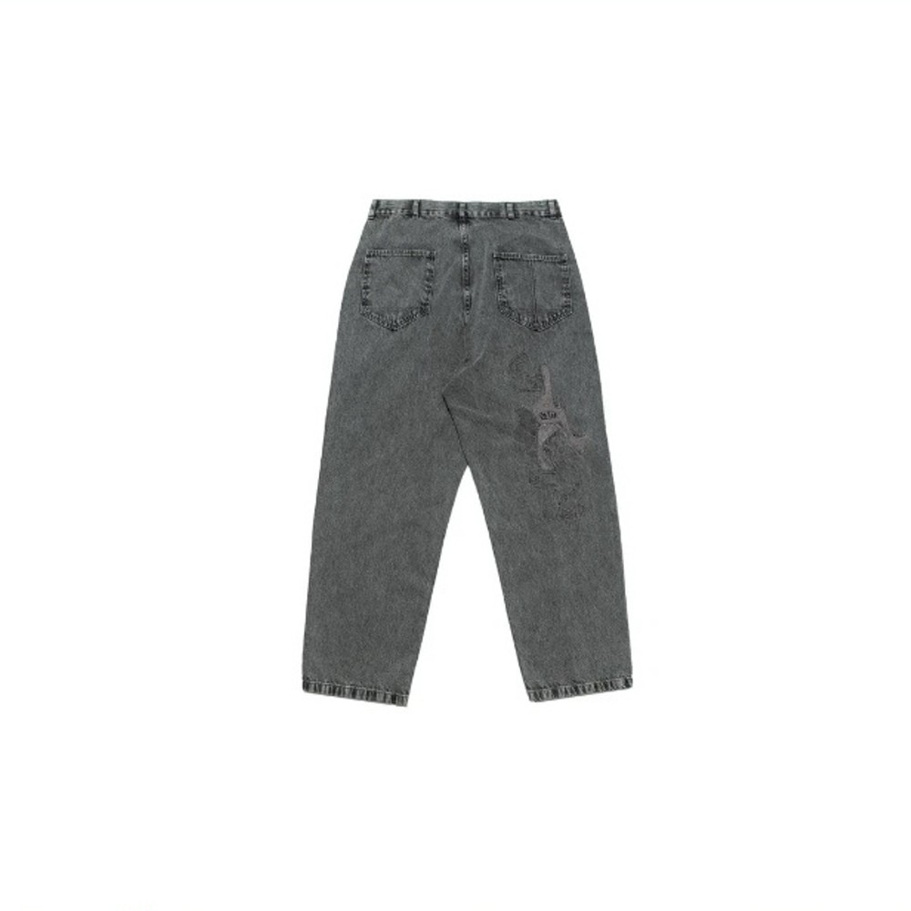 Calça Class Jeans Brutalism Gray Marble 