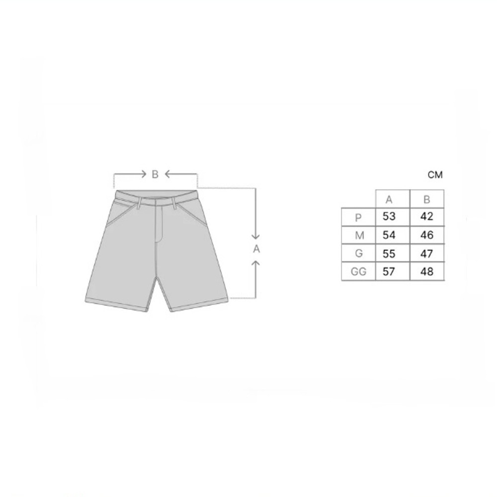 Shorts Class Work Primeline Grey 