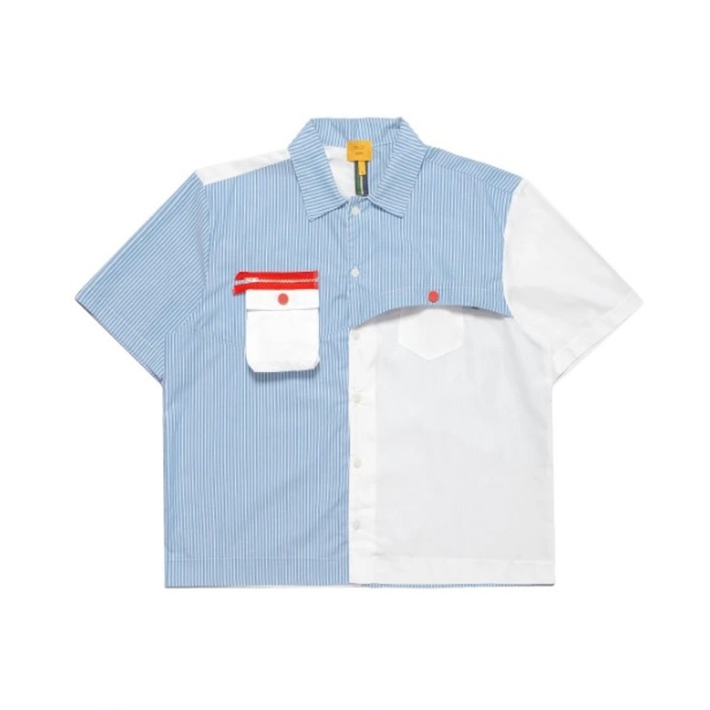 Camisa Class Analog Blue/White 