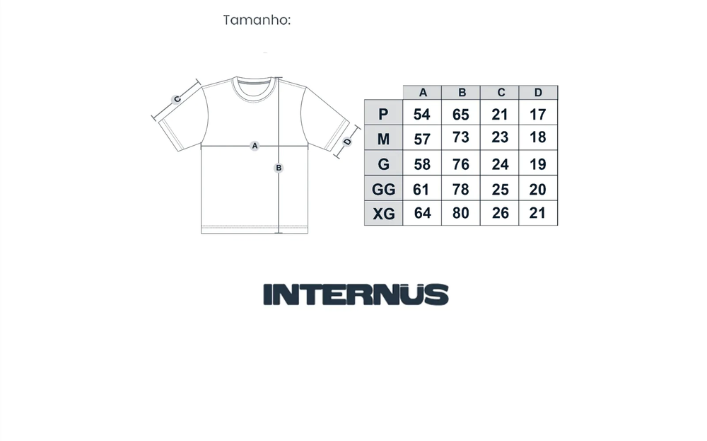 Camiseta Internus Devil Üs Preto/Laranja