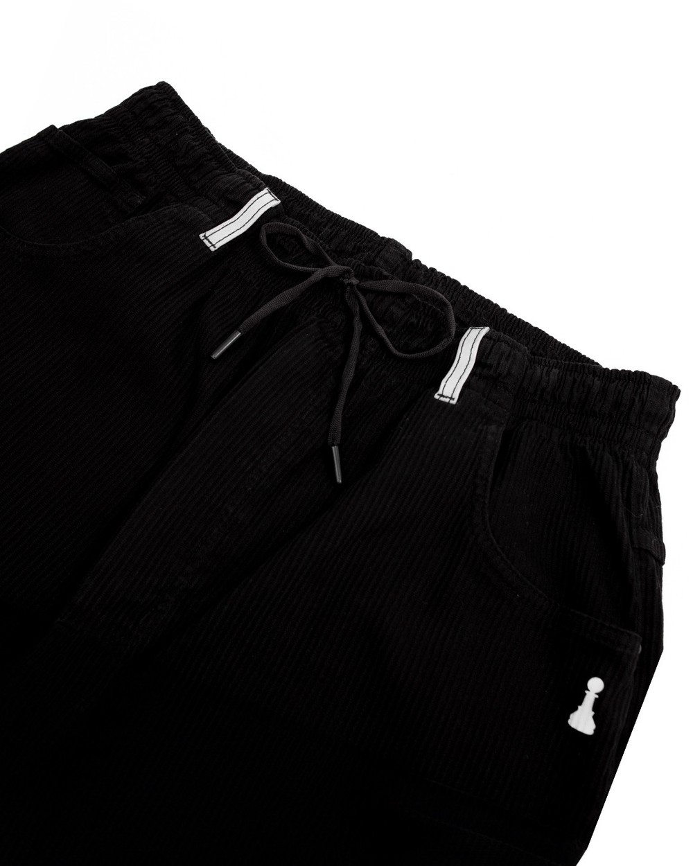 Calça Fate Balon Cotelê  Black