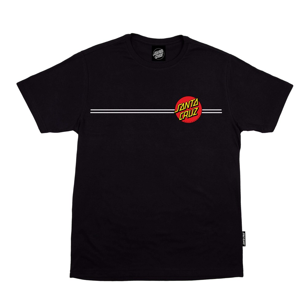 Camiseta Santa Cruz Classic Dot Preto