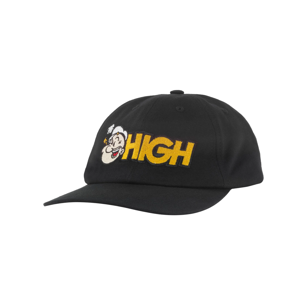 Boné High x Popeye 6 Panel Black