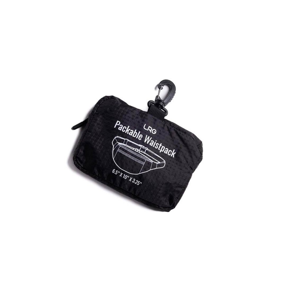 Pochete LRG Packable Waistpack Preto