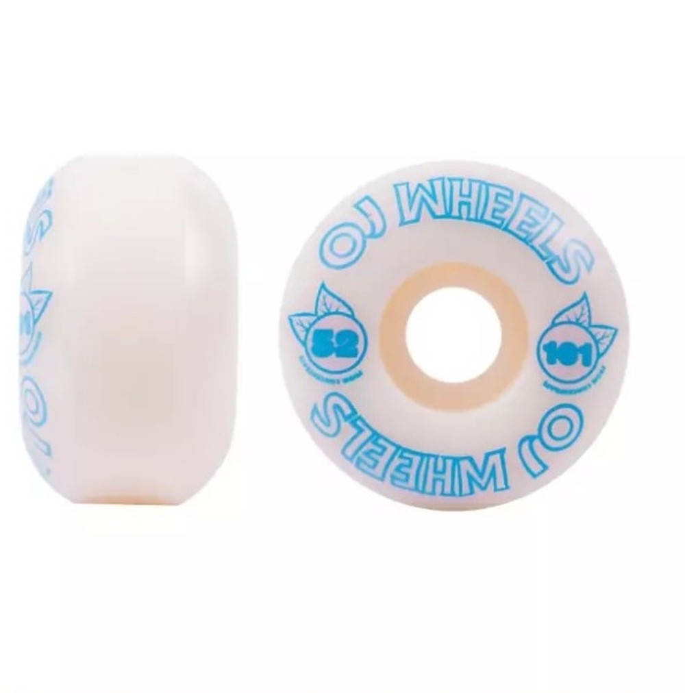 Roda OJ Concentrates Hardline SHR 52MM/101A - Branco