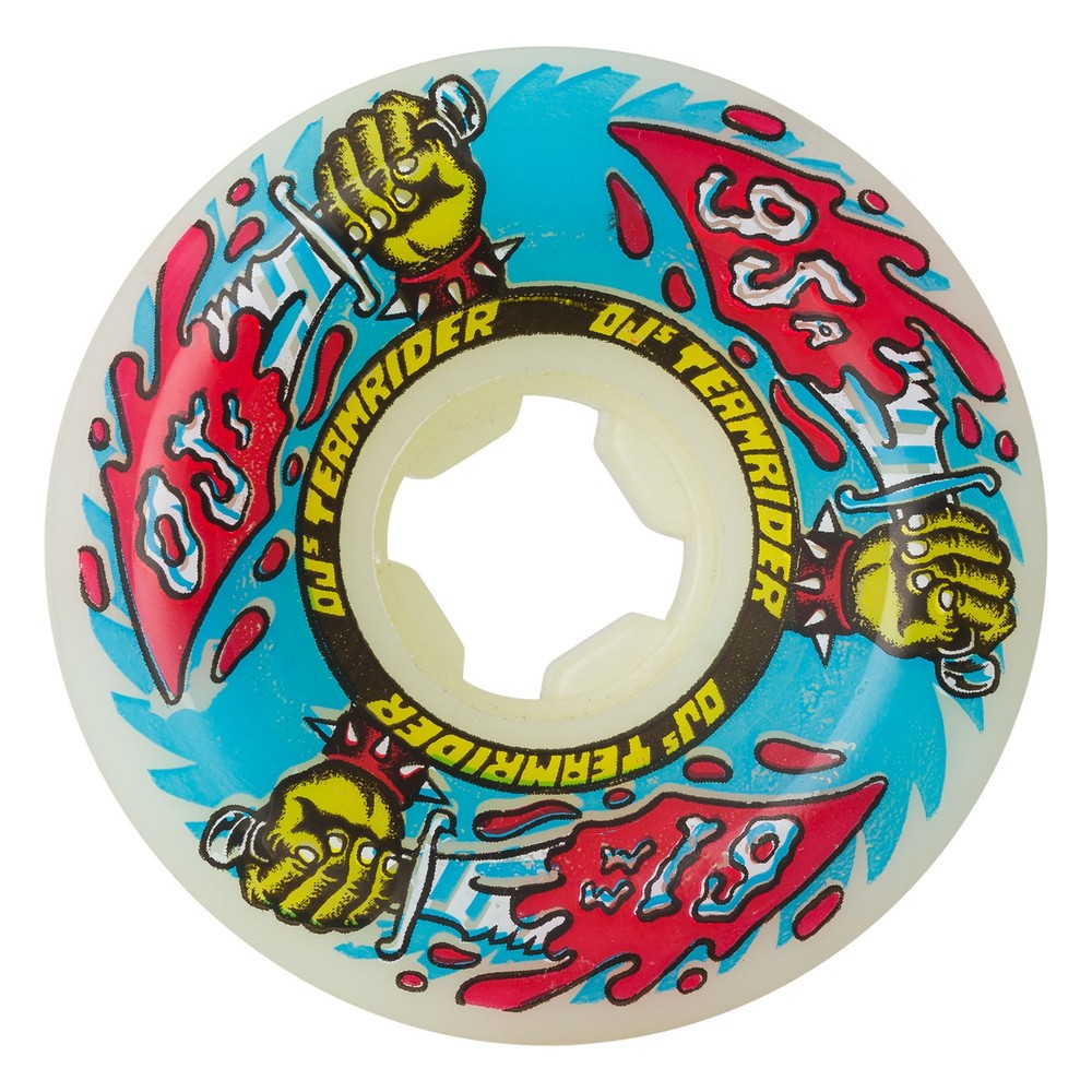 Roda OJ Team Rider White Blue 61MM/95A