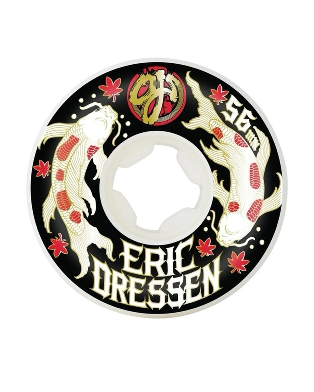 Roda OJ Elite Hardline Eric Dressen Koi White 56MM/101A