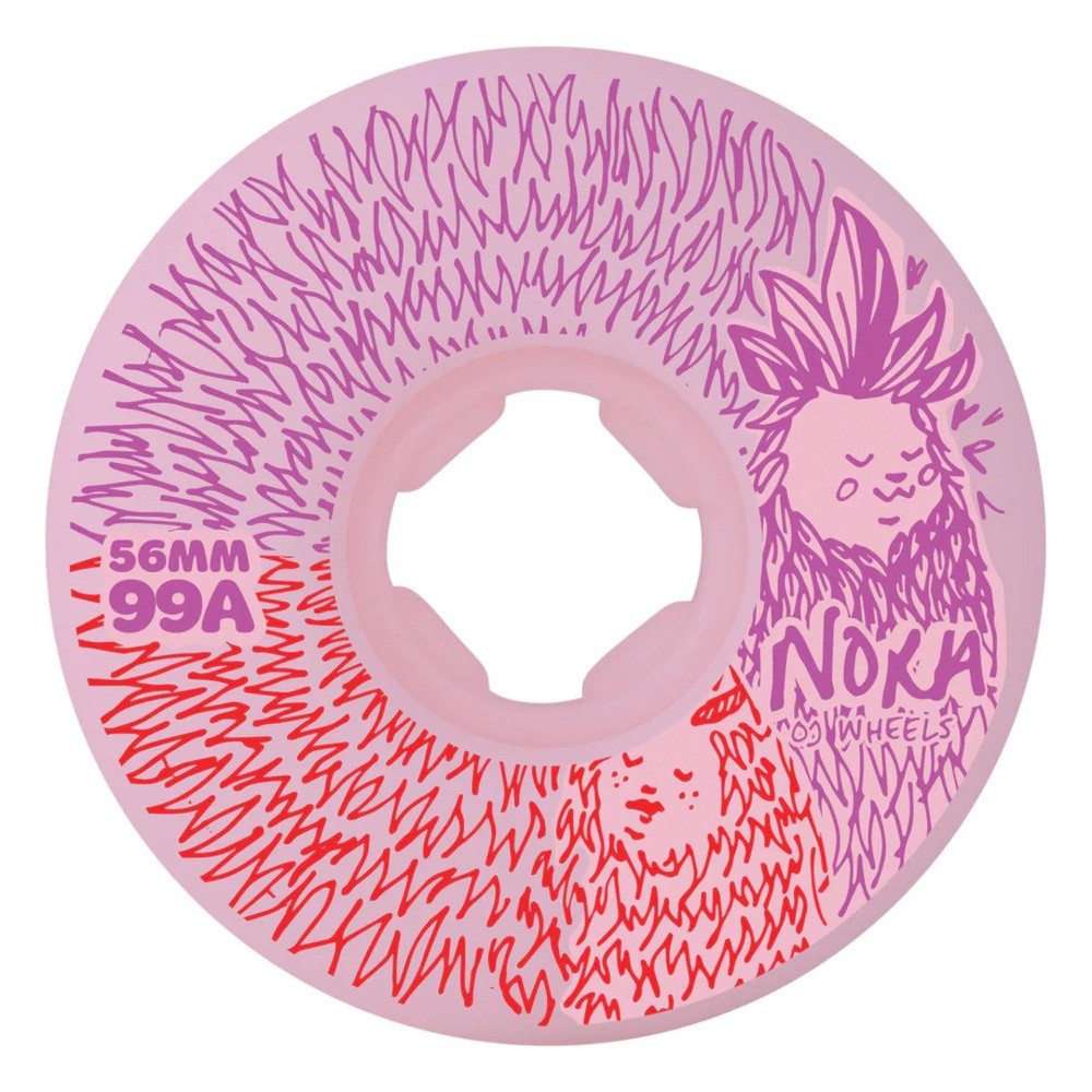 Roda OJ Nora Vasconcellos Friends Chubbies Purple 56MM/99A