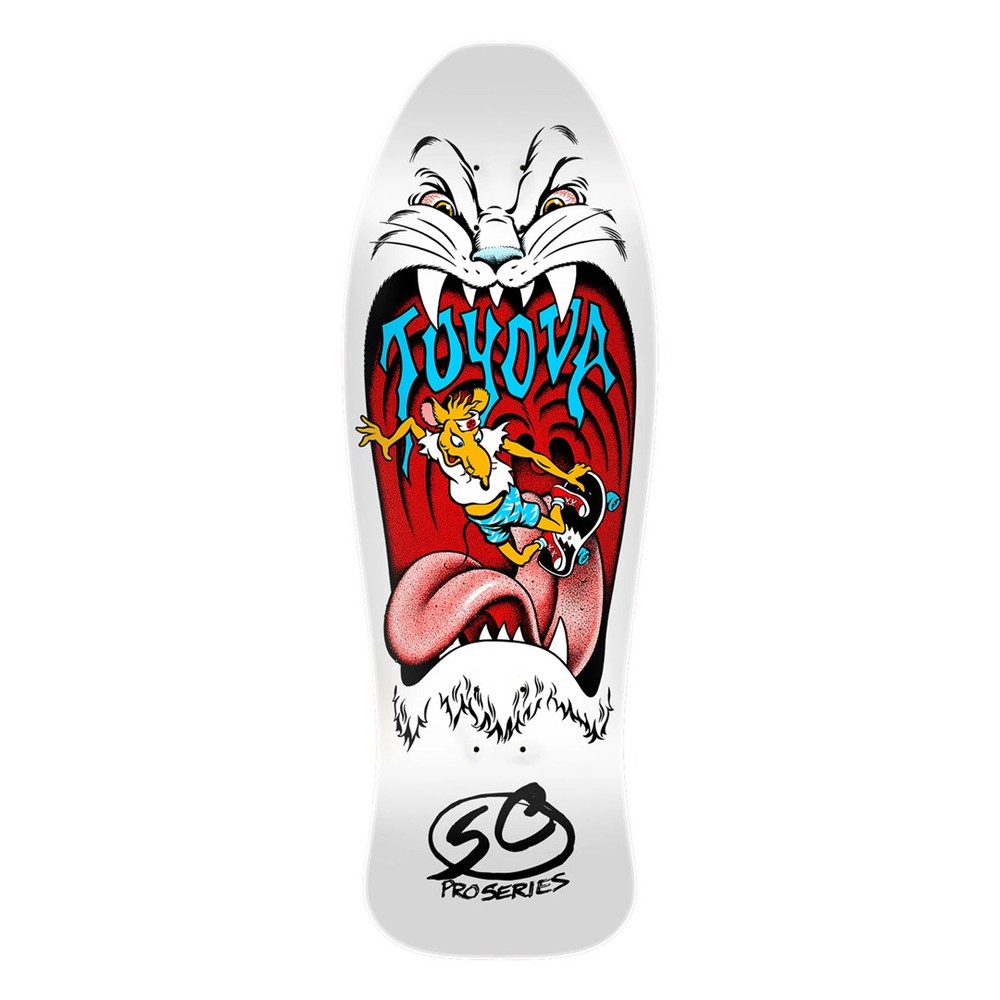 Shape Santa Cruz Maple Old School Toyoda Reissue 10.35 - White