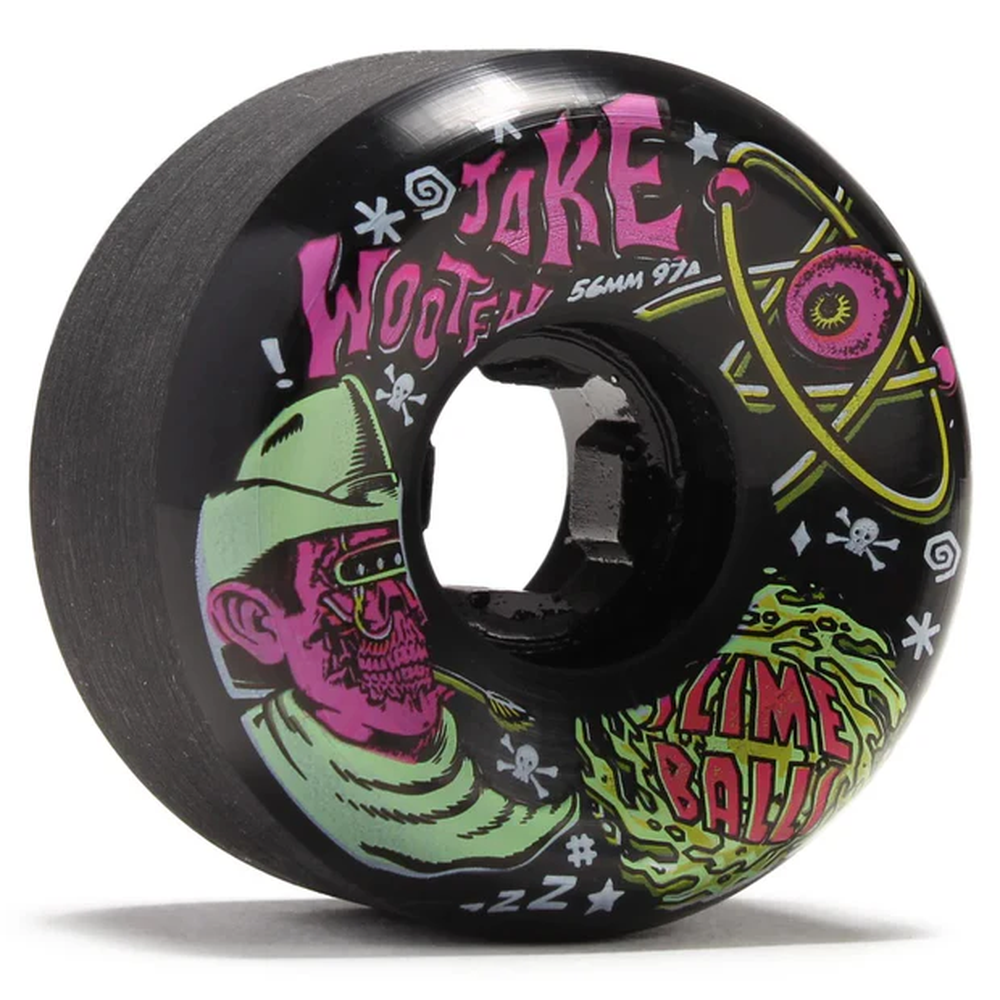 Roda Slime Balls Jake Wooten Fever Black 56MM/97A