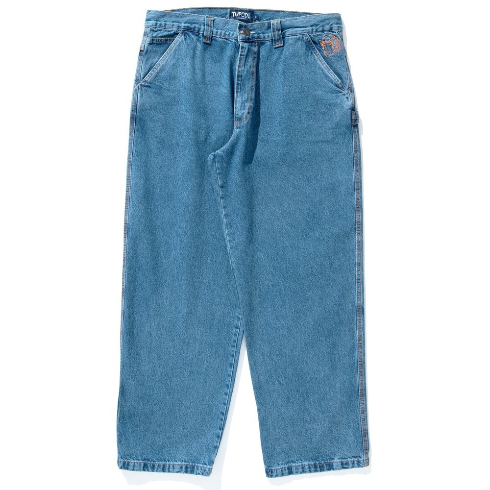 Calça Tupode OG Baggy Washed Azul