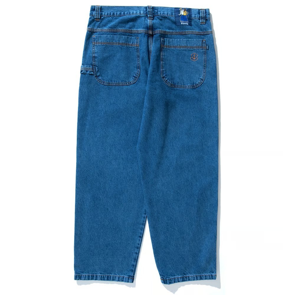 Calça Tupode OG Baggy Washed Azul