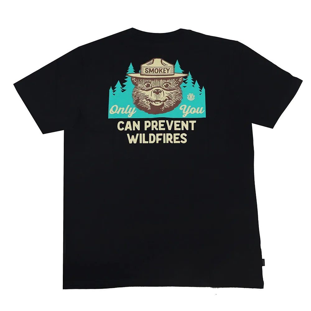 Camiseta Element Wildfires BP Black