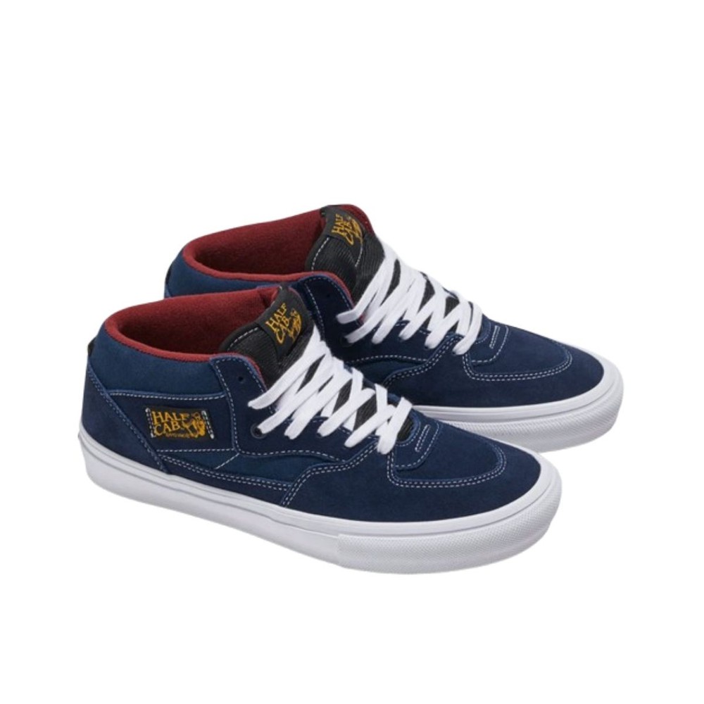 Tênis Vans Skate Half Cab Navy Burgundy