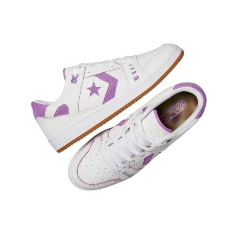 Tênis Converse AS-1 Pro OX White/Fuchsia Glow