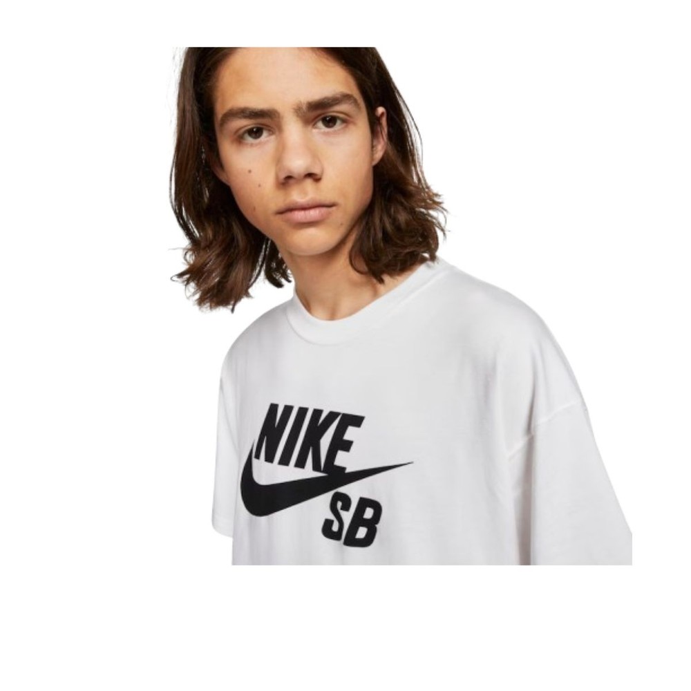 Camiseta Nike SB Logo Branca