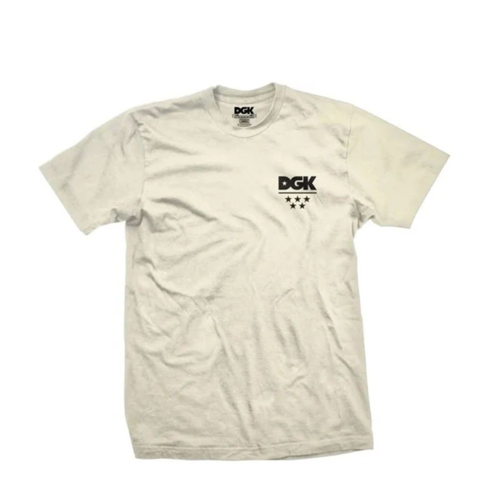 Camiseta DGK All Star Mini Logo Bege