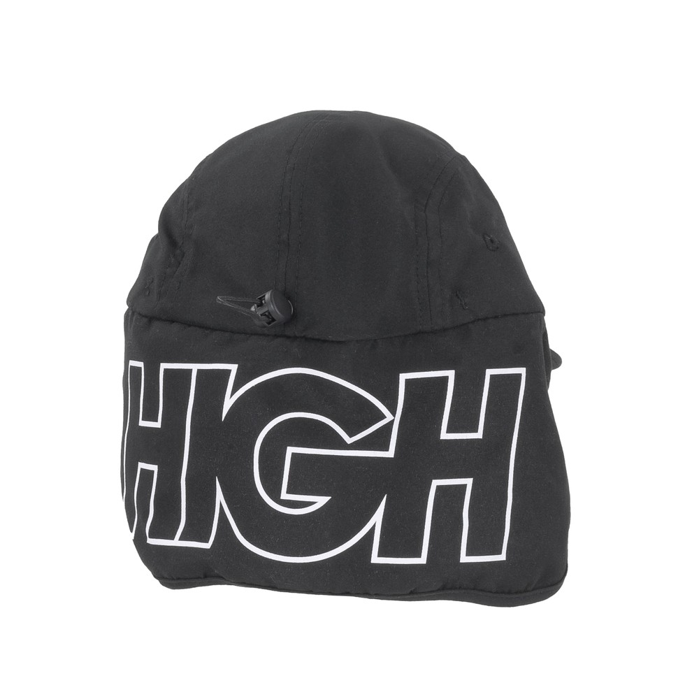 Boné High 5 Panel Outdoor Preto