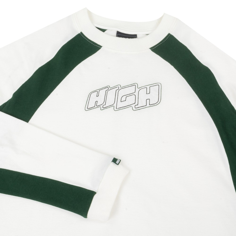 Camiseta High Manga Longa Hustle Branco