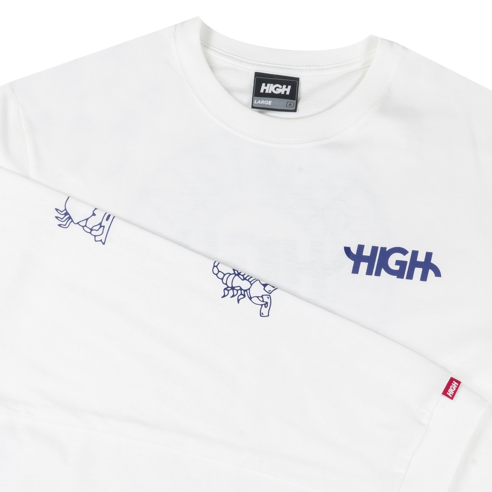 Camiseta High Manga Longa Zodiac Branco