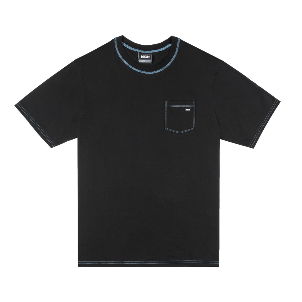 Camiseta High Pocket Colored Preto