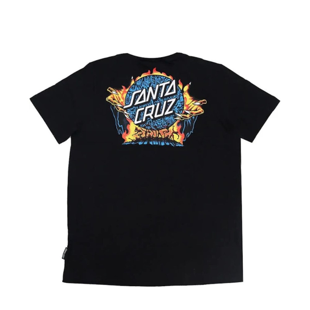 Camiseta Santa Cruz Knox Firepit Dot Preto