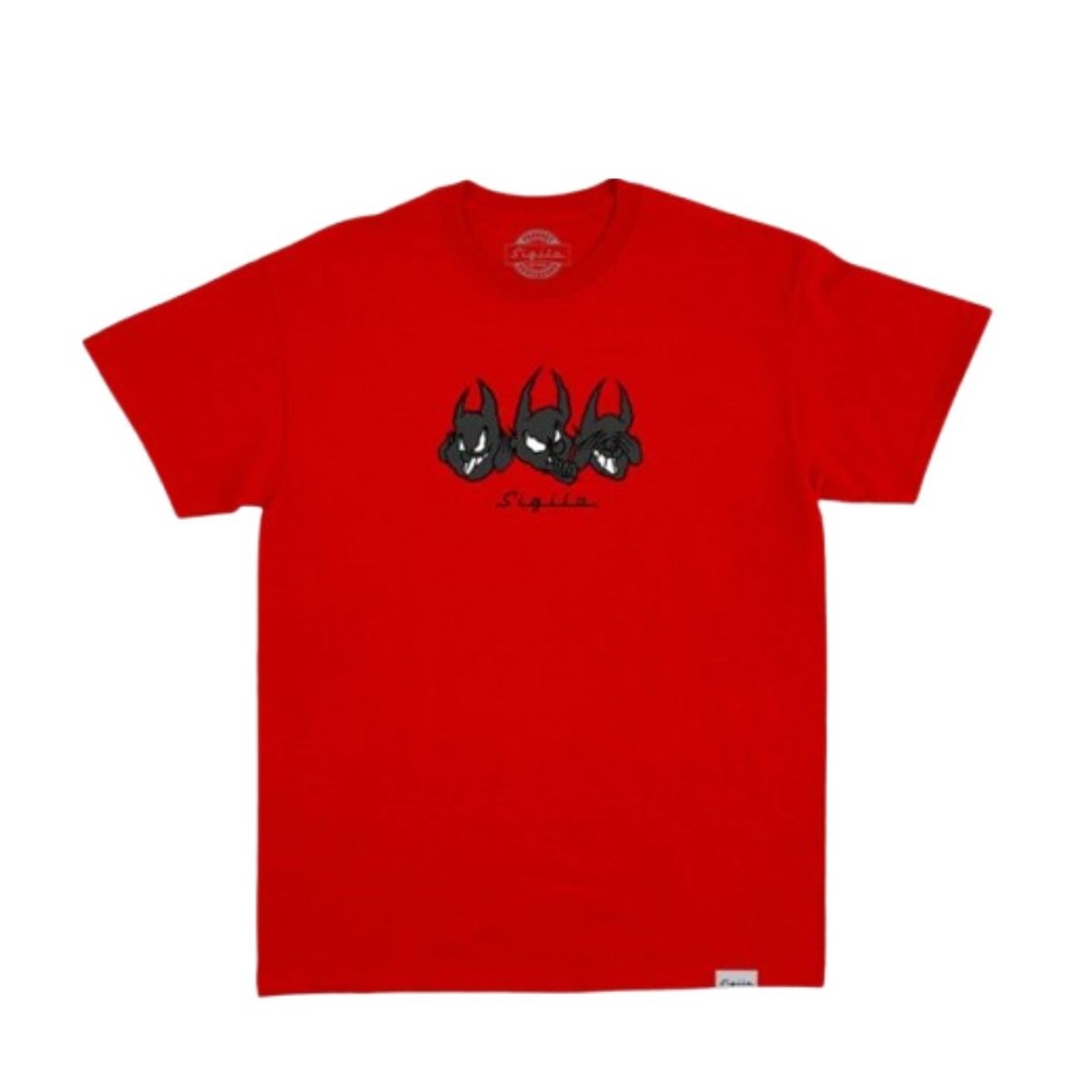 Camiseta Sigilo 3 Wise Vamps Vermelho