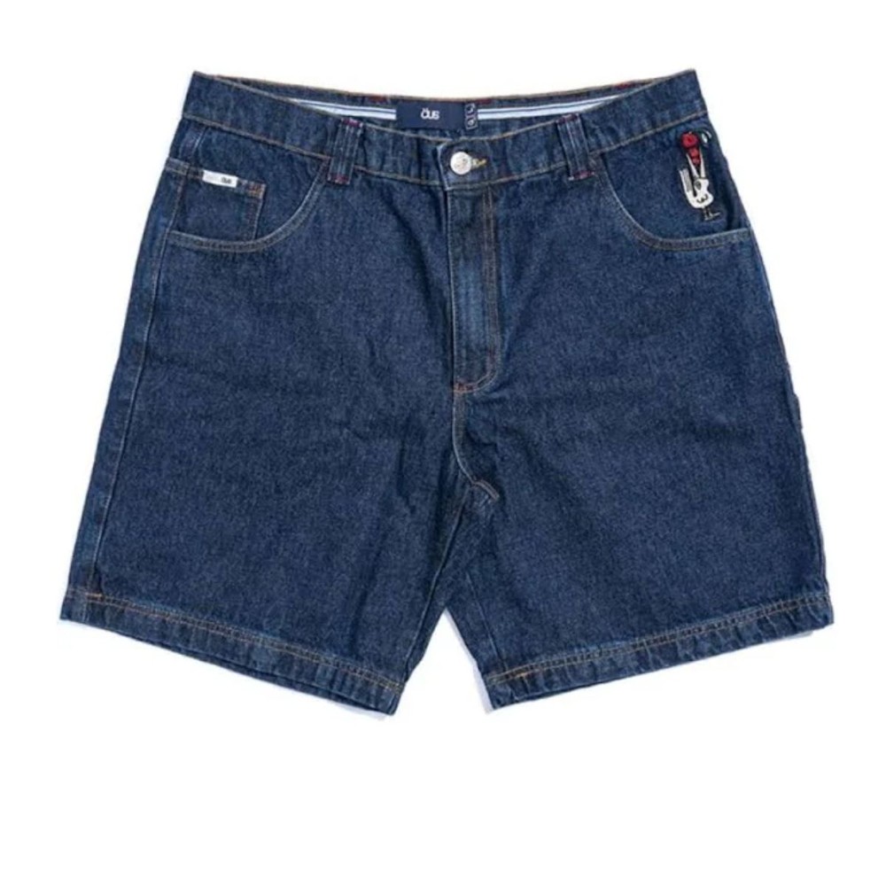 Bermuda Ous Jeans Carpenter Azul Escuro