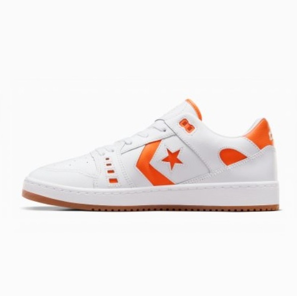 Tênis Converse Cons As-1 Pro Branco/Laranja