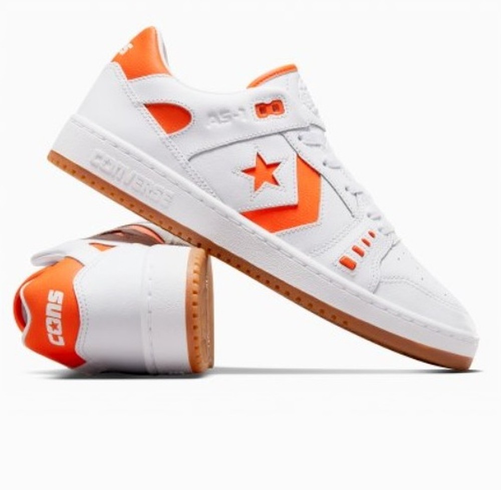 Tênis Converse Cons As-1 Pro Branco/Laranja