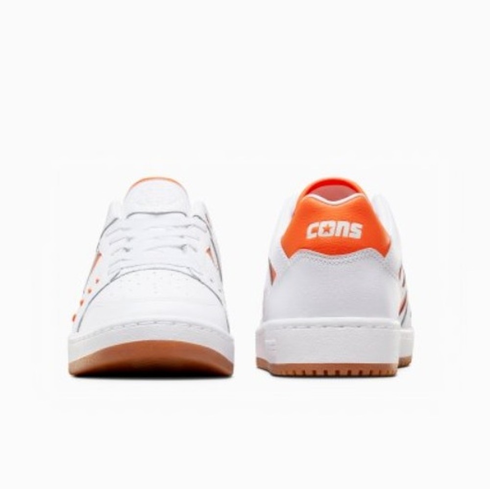 Tênis Converse Cons As-1 Pro Branco/Laranja