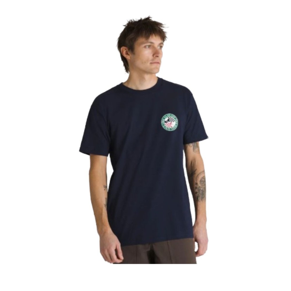 Camiseta Vans World Team Ss Navy