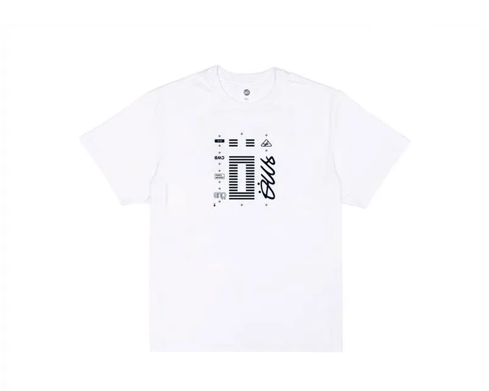 Camiseta Ous Silk Screen Branco