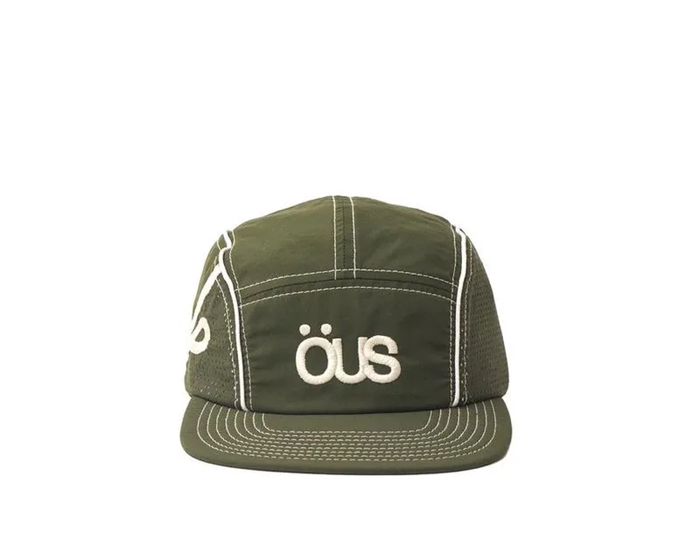 Boné Ous 5 Panel Fili Musgo