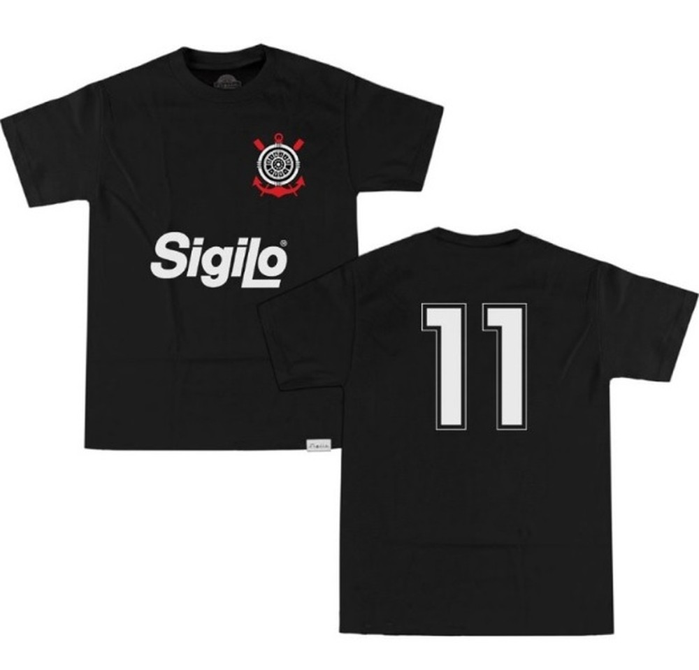 Camiseta Sigilo Rodrigo TX Preta