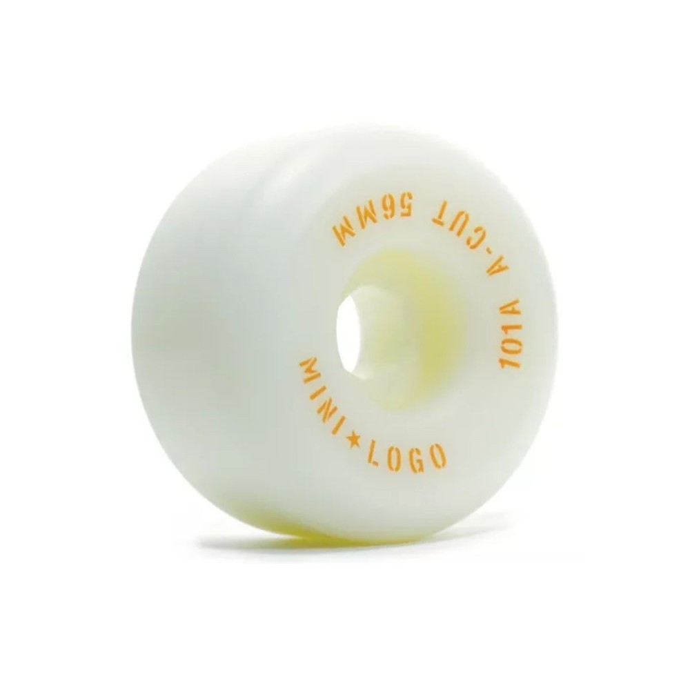 Roda Mini Logo A-Cut 56MM/101A White 