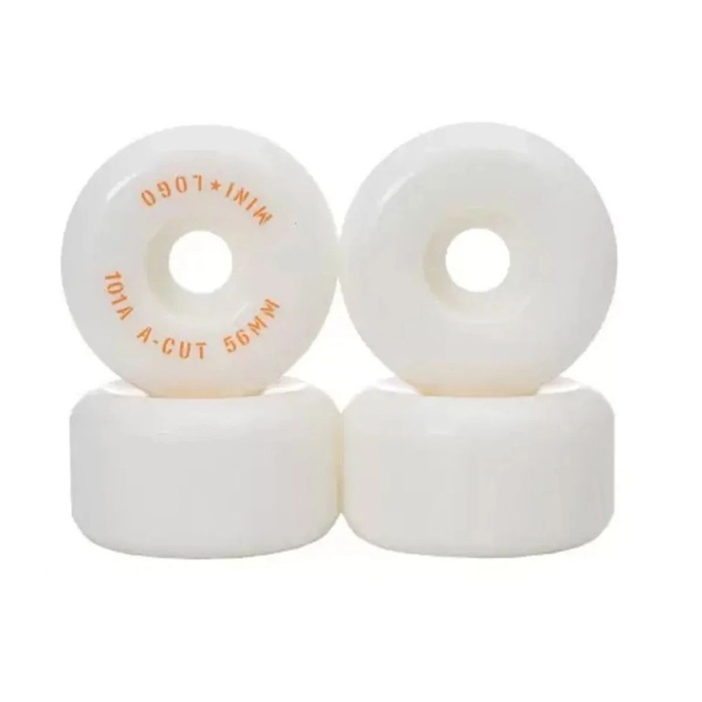 Roda Mini Logo A-Cut 56MM/101A White 