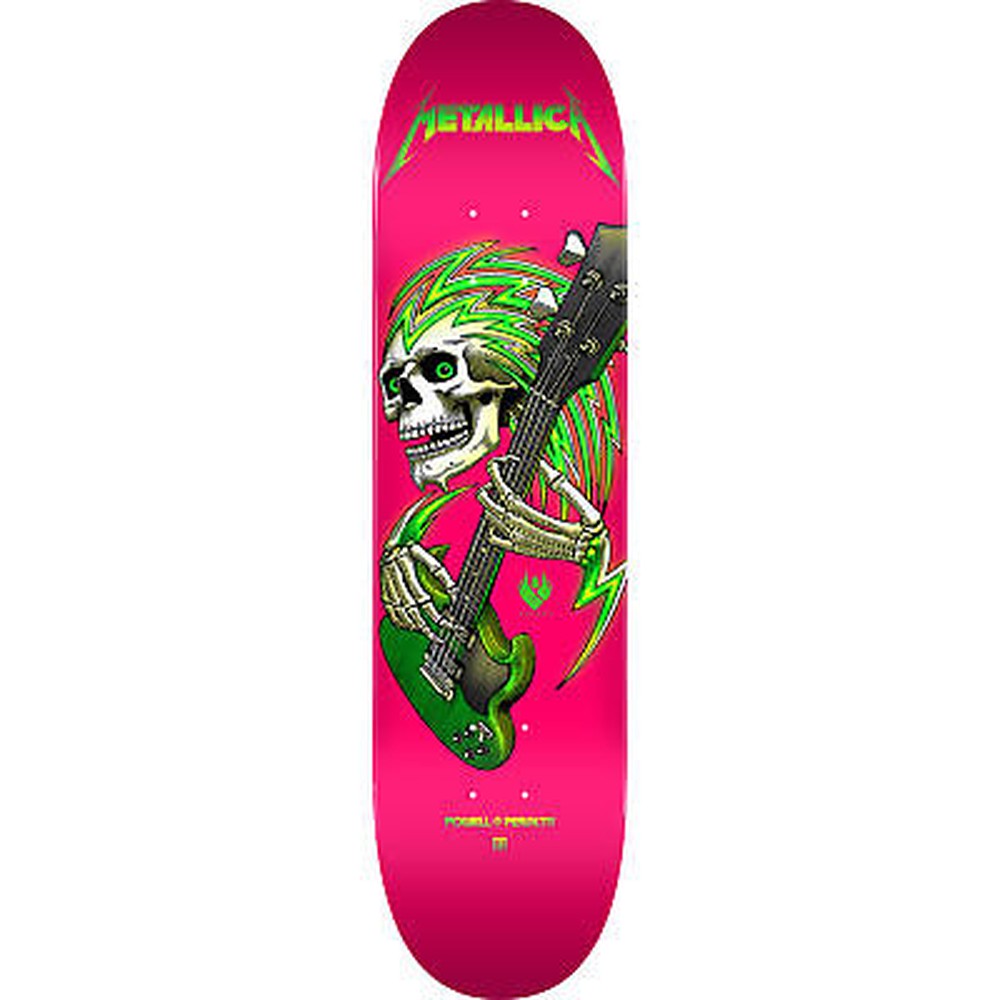 Shape Powell Peralta Flight 272 Collab Metallica Hot Pink 8.0