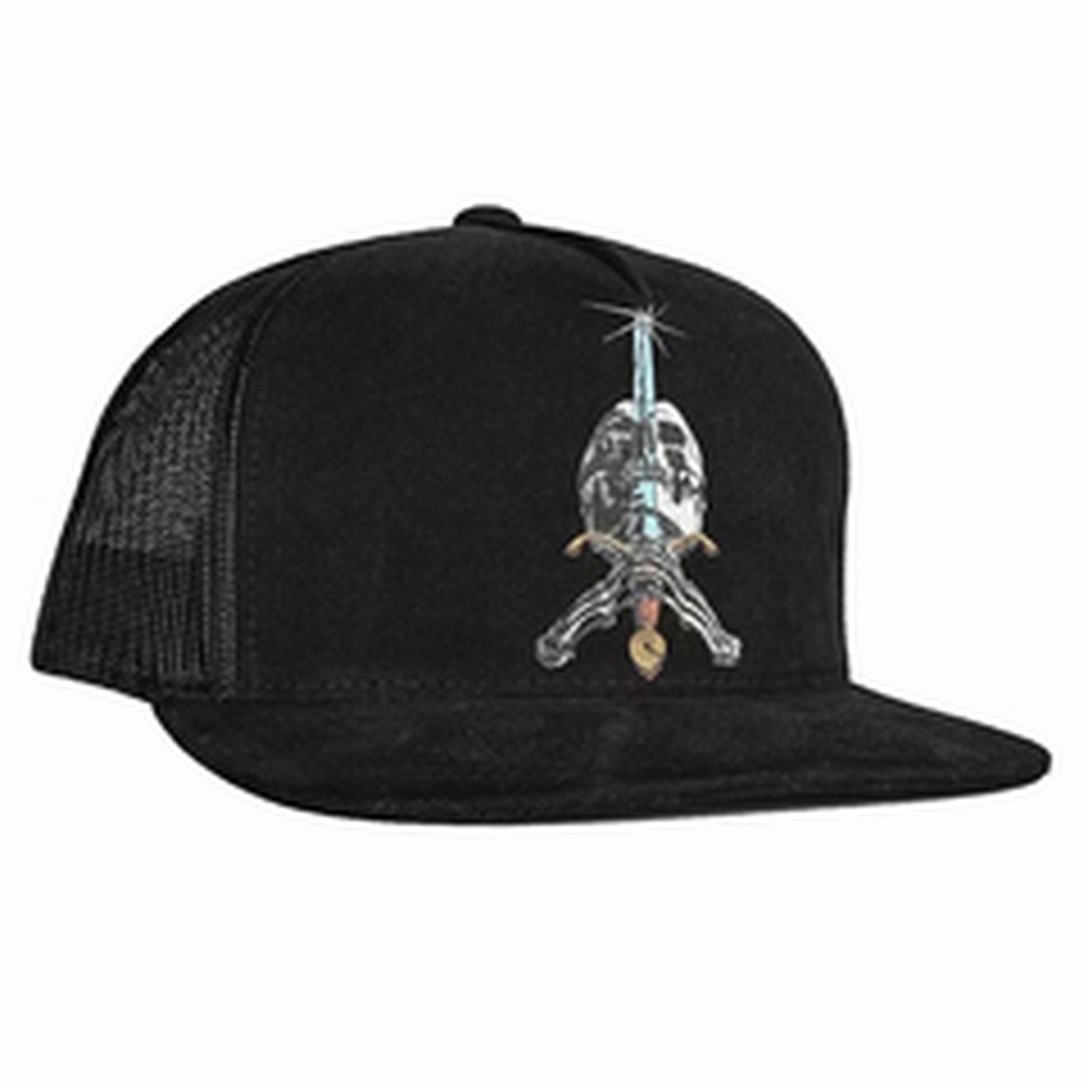 Boné Trucker Powell Peralta Skull and Sword Black