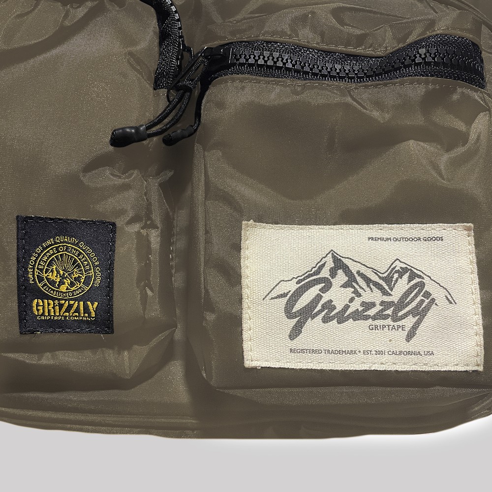 Pochete Grizzly Bag Army - Caqui