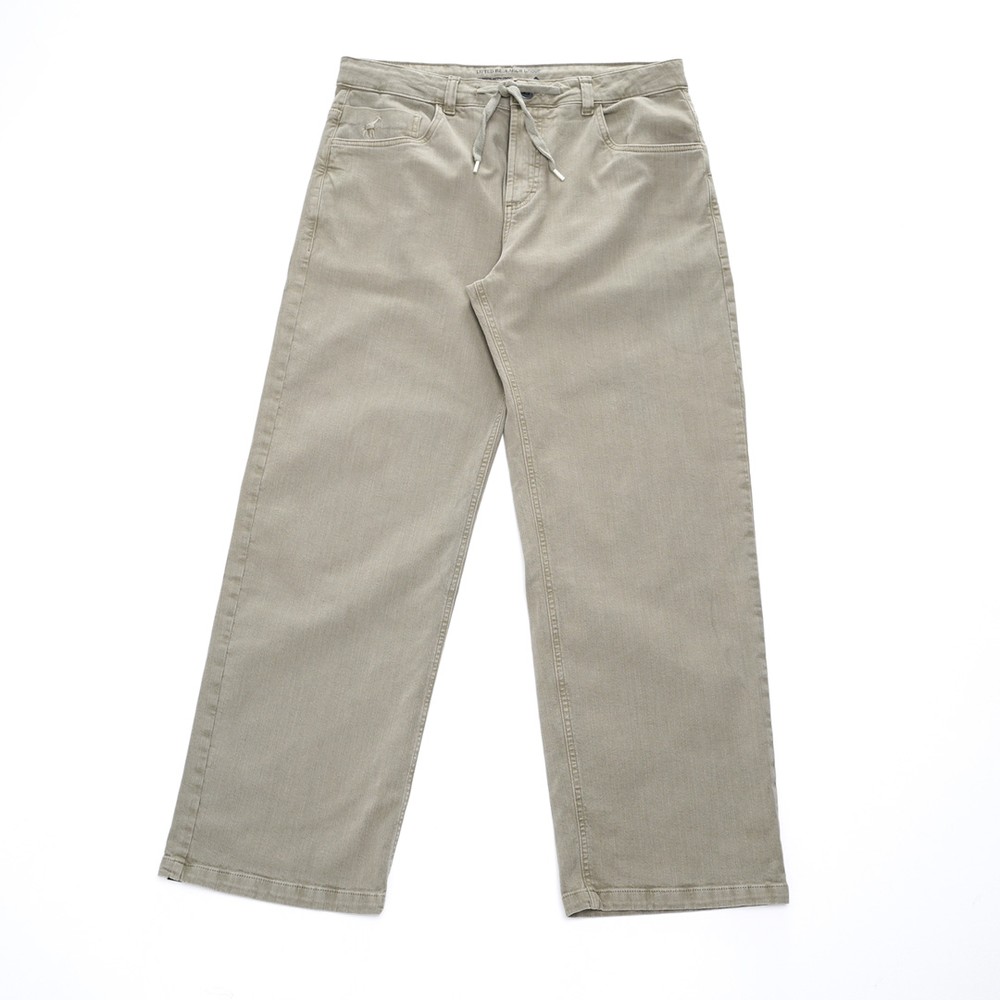 Calça Lrg Sarja Baggy Twill Pant Caqui