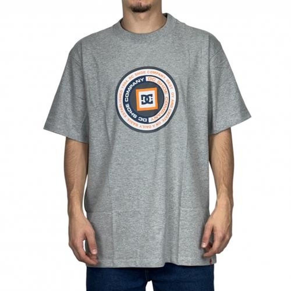 Camiseta DC Shoes Throwback Cinza