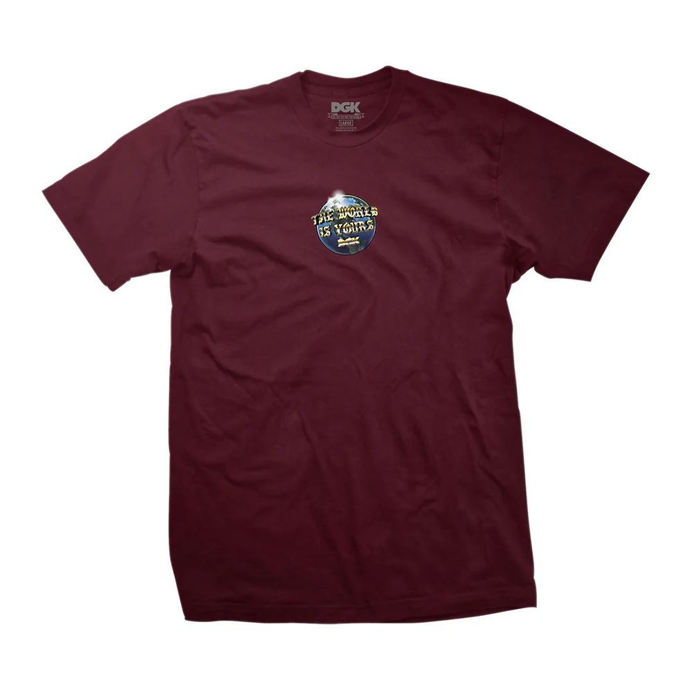 Camiseta DGK Muerte Bordo