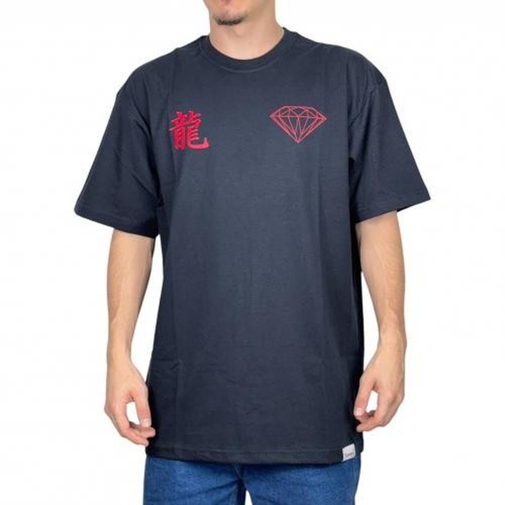 Camiseta Diamond Dragon Preta