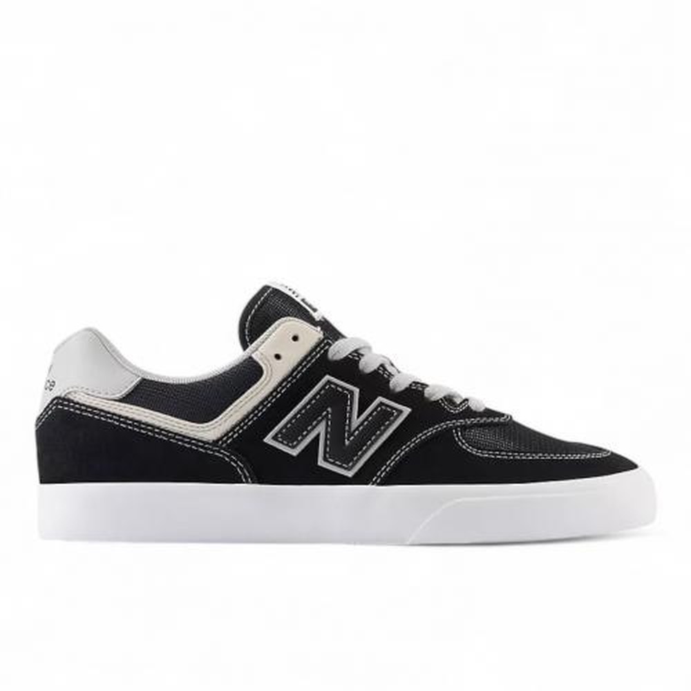 Tênis New Balance Numeric 574 Vulc Preto/Cinza